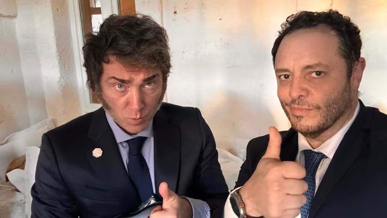 Demian Reidel, otro íntimo de Javier Milei eyectado por sospechas de corrupción.