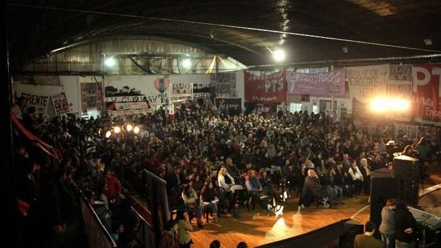 la izquierda lanzo a una de sus candidatas en la plata