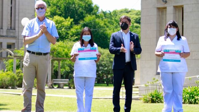 kicillof, por derecha: vacunar, vacunar y vacunar