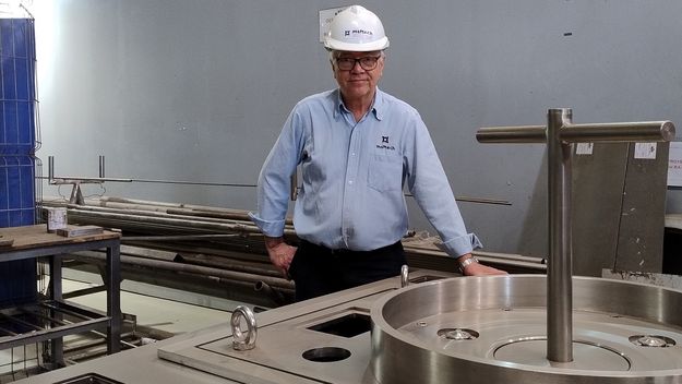 Eduardo Marteleur, uno de los directores de MSF Tech, empresa de energía nuclear de San Francisco
