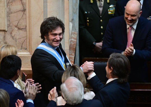 Javier Milei en el Congreso