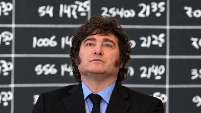 Javier Milei, con la economía llena de preguntas.