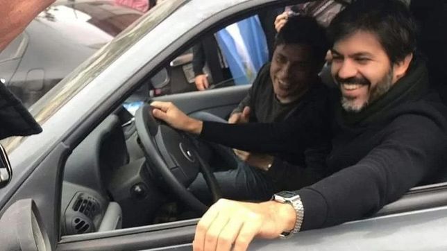 el segundo plano premium del conductor desplazado