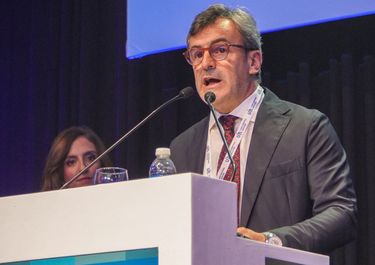 El presidente de la UIA, Martín Rappallini, con reclamos a Javier Milei