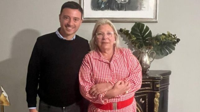 cafe, nosiglia y una garantia: la intimidad del cara a cara de carrio y de loredo