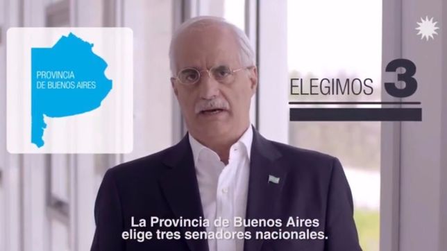 en busca de ser ?el tercer senador?, taiana protagoniza su propio spot