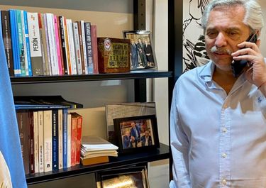 Fernández, recluido en Olivos por ser contacto estrecho de un positivo covid