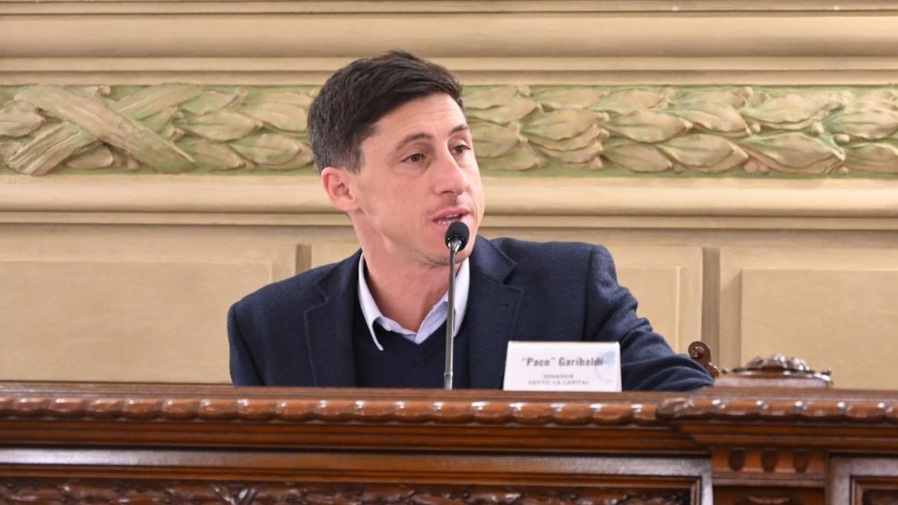 Julio Paco Garibaldi, senador por La Capital.