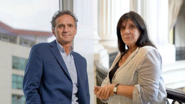 Gabriel Katopodis y Teresa García.