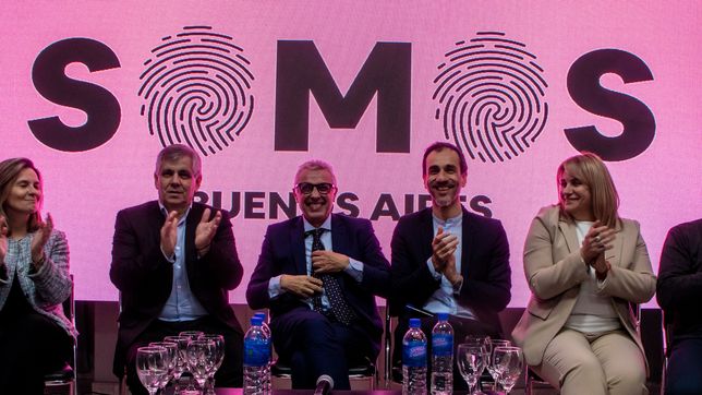 Britos, Zamora y Petrecca, tres intendentes y candidatos de Somos Buenos Aires