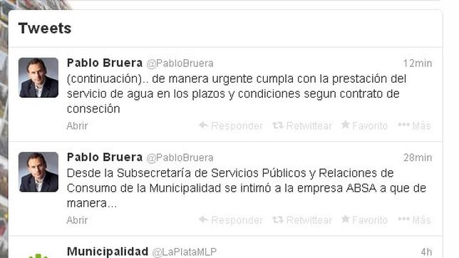 con faltas de ortografia, bruera intima a absa