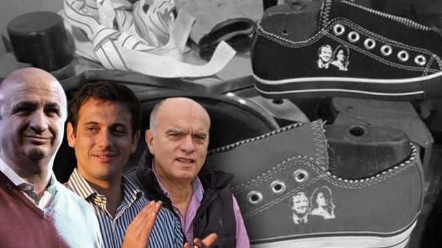 las ?zapatillas? de nestor y cristina, recalentaron la campana en lanus
