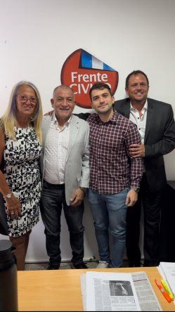 Graciela Villata, Luis Juez, Martín Juez y José Romero Vázquez.&nbsp;
