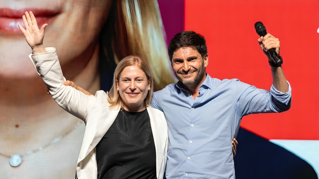 Maximiliano Pullaro y Gisela Scaglia cerraron la campaña de Provincias Unidas con palos al kirchnerismo y LLA