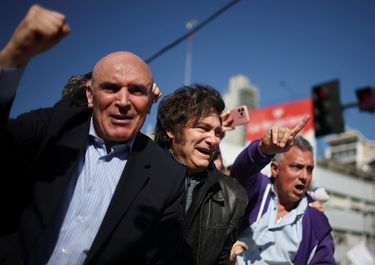 Javier Milei y José Luis Espert.