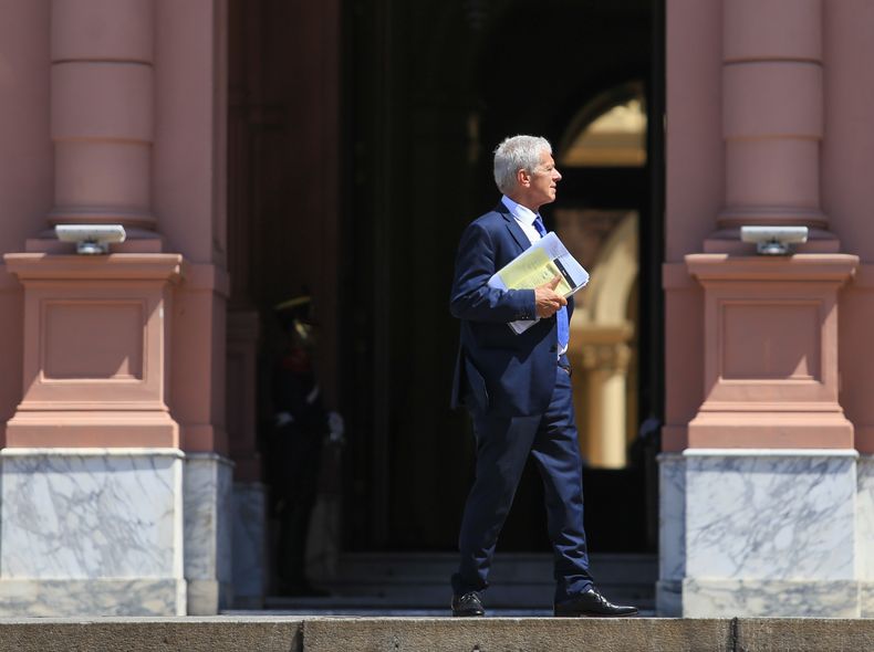 El ministro de Justicia, Mariano Cúneo Libarona.