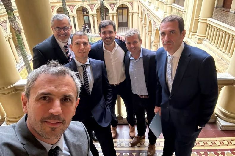 Pablo Cervi y la Liga del Interior con Martín Menem