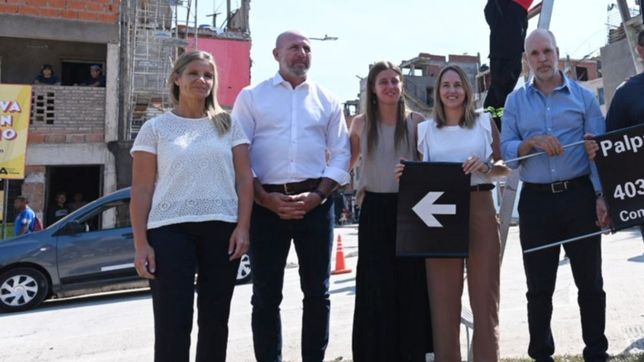 con delay, larreta presento a hotton al frente del consejo social porteno