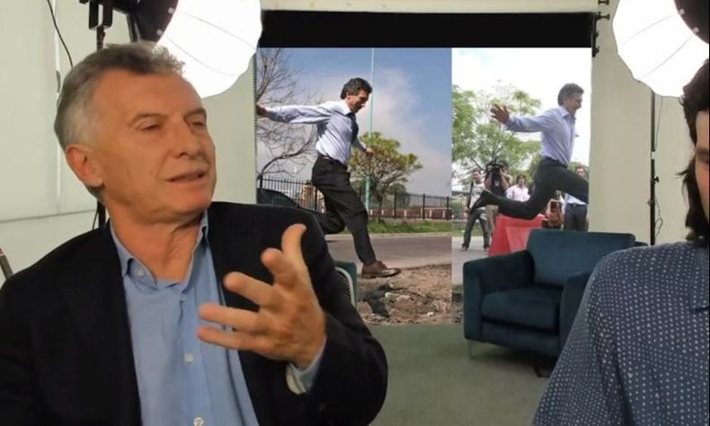 Mauricio Macri en Twitch