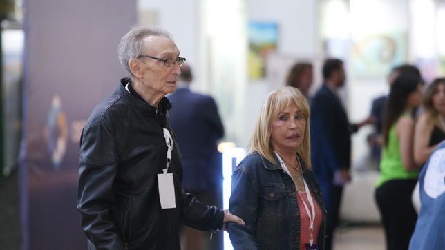 Alicia Lucich y Norberto Milei, madre y padre del presidente Javier Milei. Noticias Argentinas.