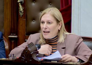 Gisela Scaglia, jefa del bloque Provincias Unidas.&nbsp;