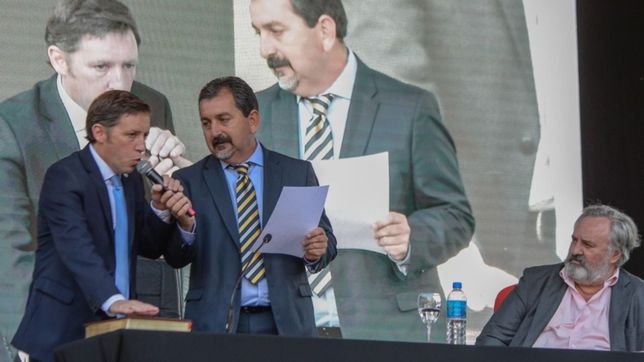 intendente de cambiemos, con mensaje anti grieta para kicillof y fernandez