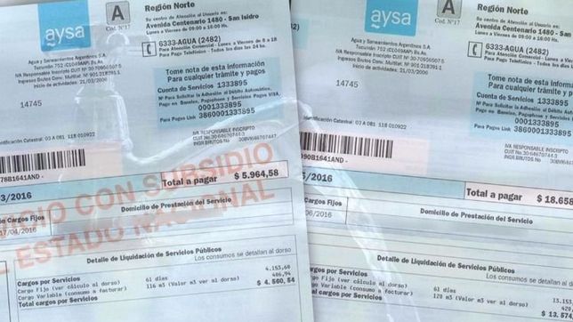 el freno al tarifazo tambien llega para el agua: juez suspende aumento de aysa