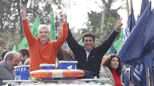 dominguez y espinoza llegan a la plata para mostrar toda su impronta justicialista