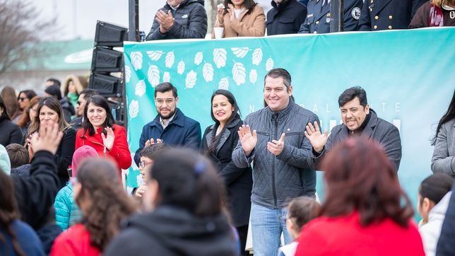 El intendente de Rio Grande, Martín Pérez, y su par de Tolhuin, Daniel Harrington, presentaron Defendamos Tierra del Fuego.