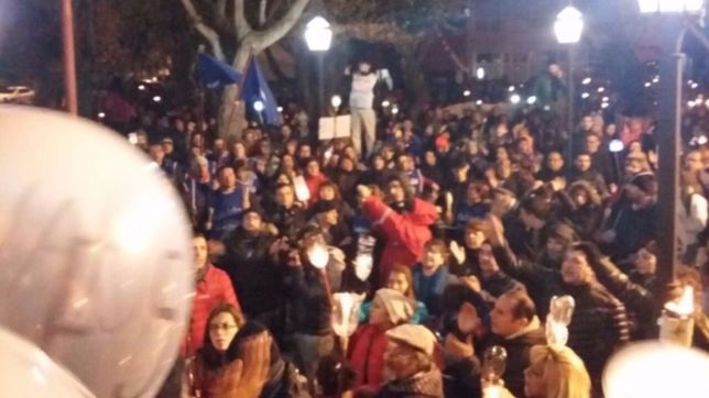 Letra P | marcha antorchas santa cruz