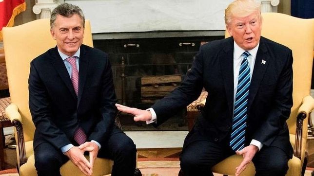 ayudita para dujovne: macri le pidio a trump que lo apoye en el fmi