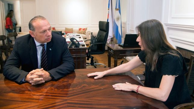 frederic le respondio a berni y le mando un mensaje a kicillof