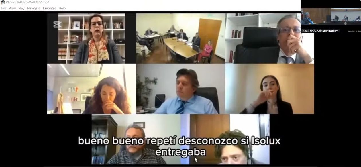 La declaración de Centeno que se incorporó al juicio por Los cuadernos K.