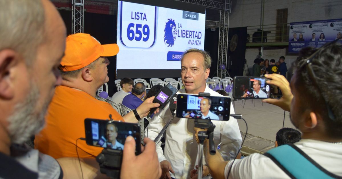 Crisis en la Libertad Avanza de Chaco Javier Milei neg a un