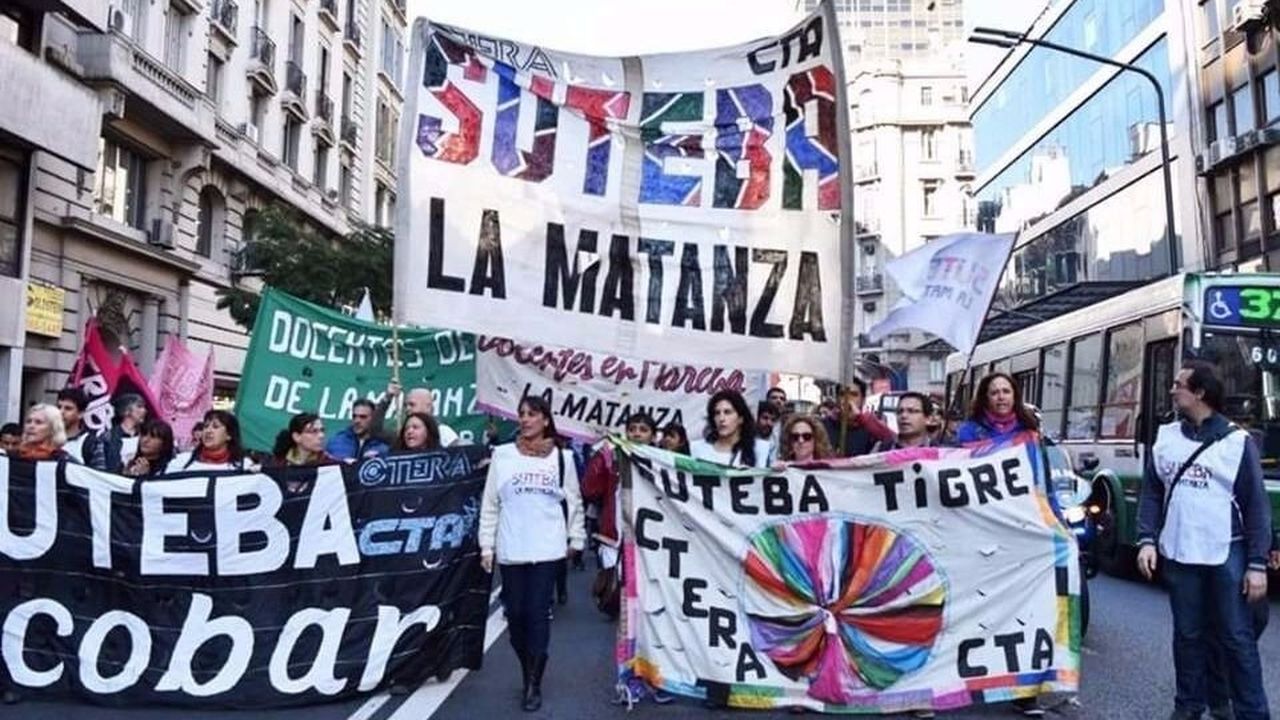 Con un paro virtual, el Suteba disidente a Baradel acentúa las protestas contra Kicillof