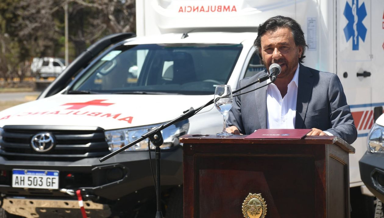 Gustavo Sáenz, gobernador de Salta.