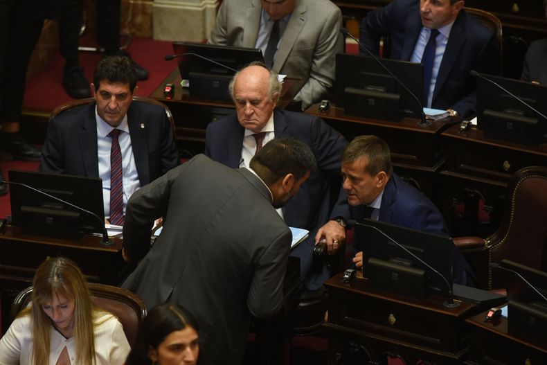 Oscar Parrilli y Mariano Recalde.&nbsp;