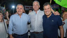 Morales y Manes se mostraron juntos en Formosa