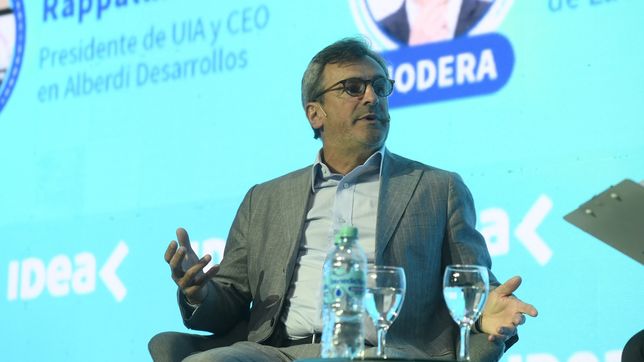 Martín Rappallini, de la UIA, recopila las demandas de la industria
