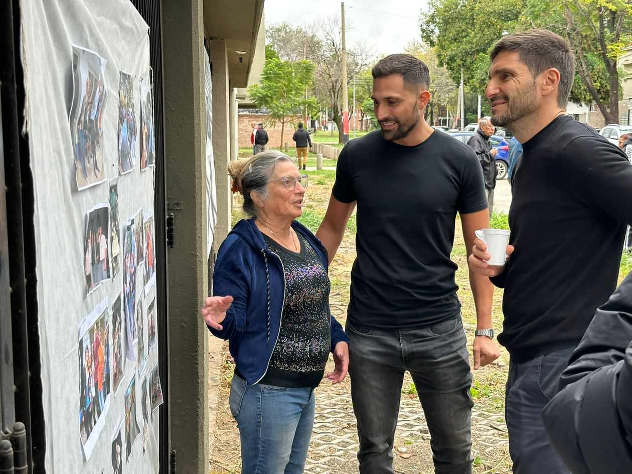 Federico Lifschitz y Maximiliano Pullaro. El concejal quiere ser candidato en el departamento Rosario.
