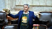 Esteban Paulón, convocante de la sesión para interpelar a Manuel Adorni. Esteban Paulón, convocante de la sesión para interpelar a Manuel Adorni.