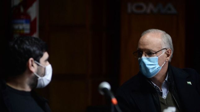 ioma rompio relacion con la agremiacion medica platense y absorbe a los medicos