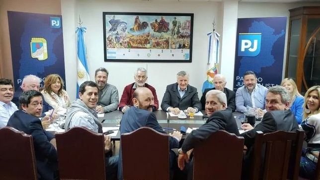 el pj junta a la mesa accion politica para apurar candidaturas