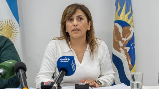 Santa Cruz: el gobierno de Claudio Vidal cerró la paritaria docente y otorgará un aumento por decretoFOTO: Iris Rasgido, titular de Educación