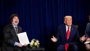 Javier Milei y Donald Trump.
