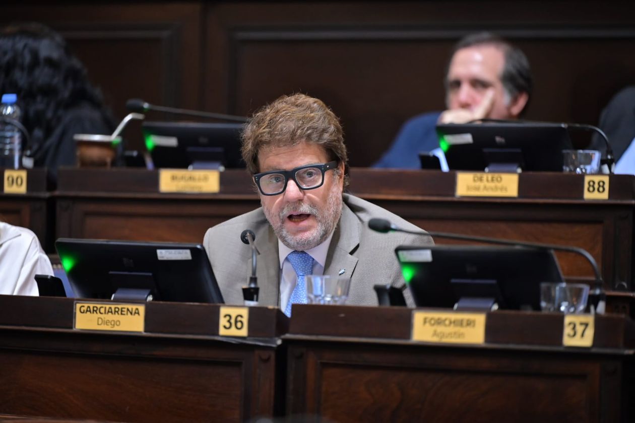 Diego Garciarena (UCR), diputado de la Legislatura bonaerense.