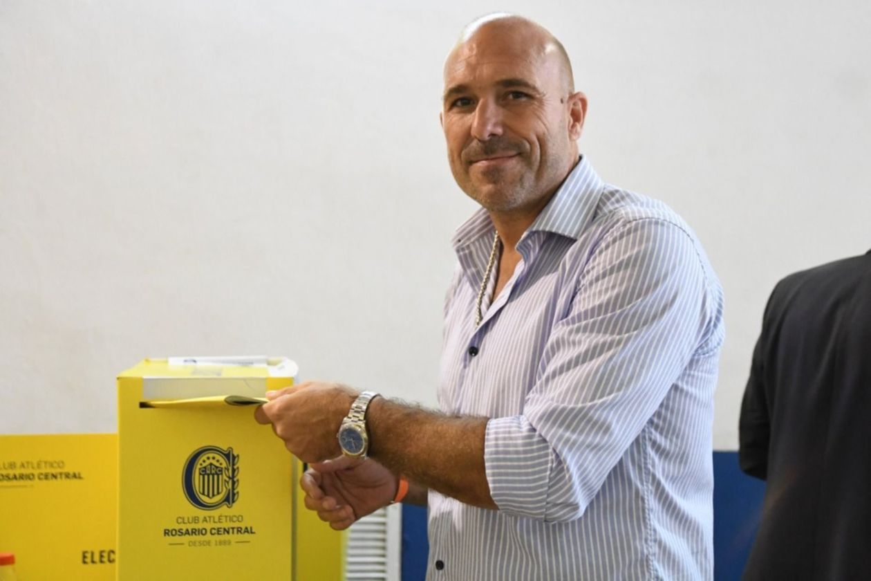 Gonzalo Belloso, presidente de Rosario Central.