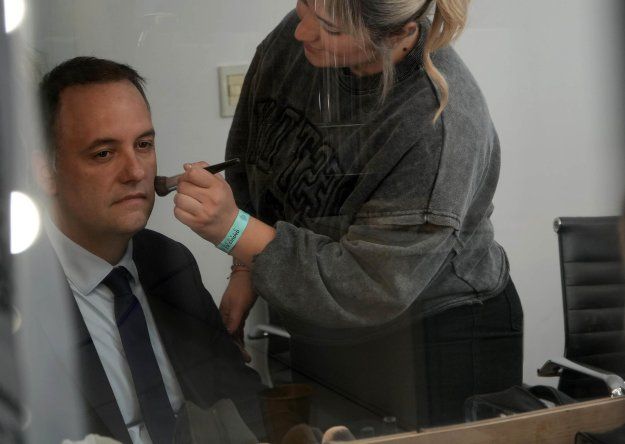 Manuel Adorni, en la previa al debate porteño