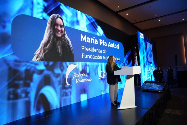 María Pía Astori, presidenta de la Fundación Mediterránea de Córdoba