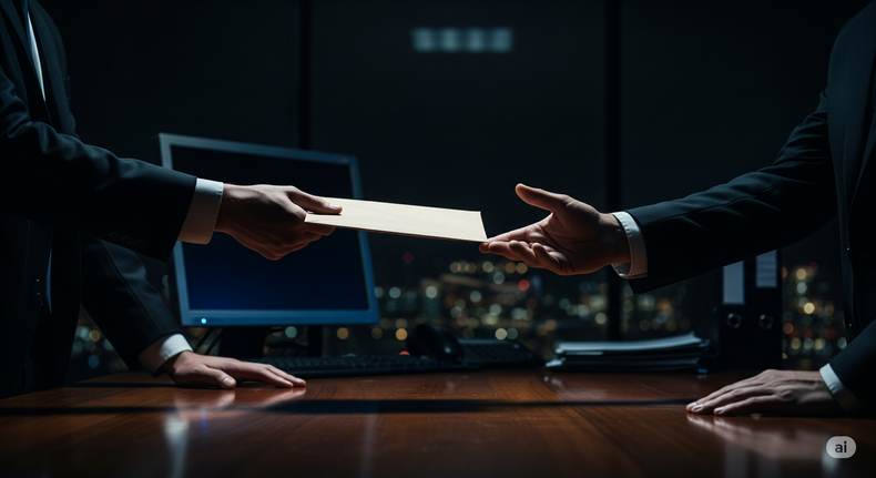 La corrupción, invisible y transversal (Imagen generada con inteligencia artificial -Gemini-).